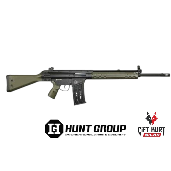 Hunt Group G12 Haki Yarı Şarjörlü Otomatik Av Tüfeği G3